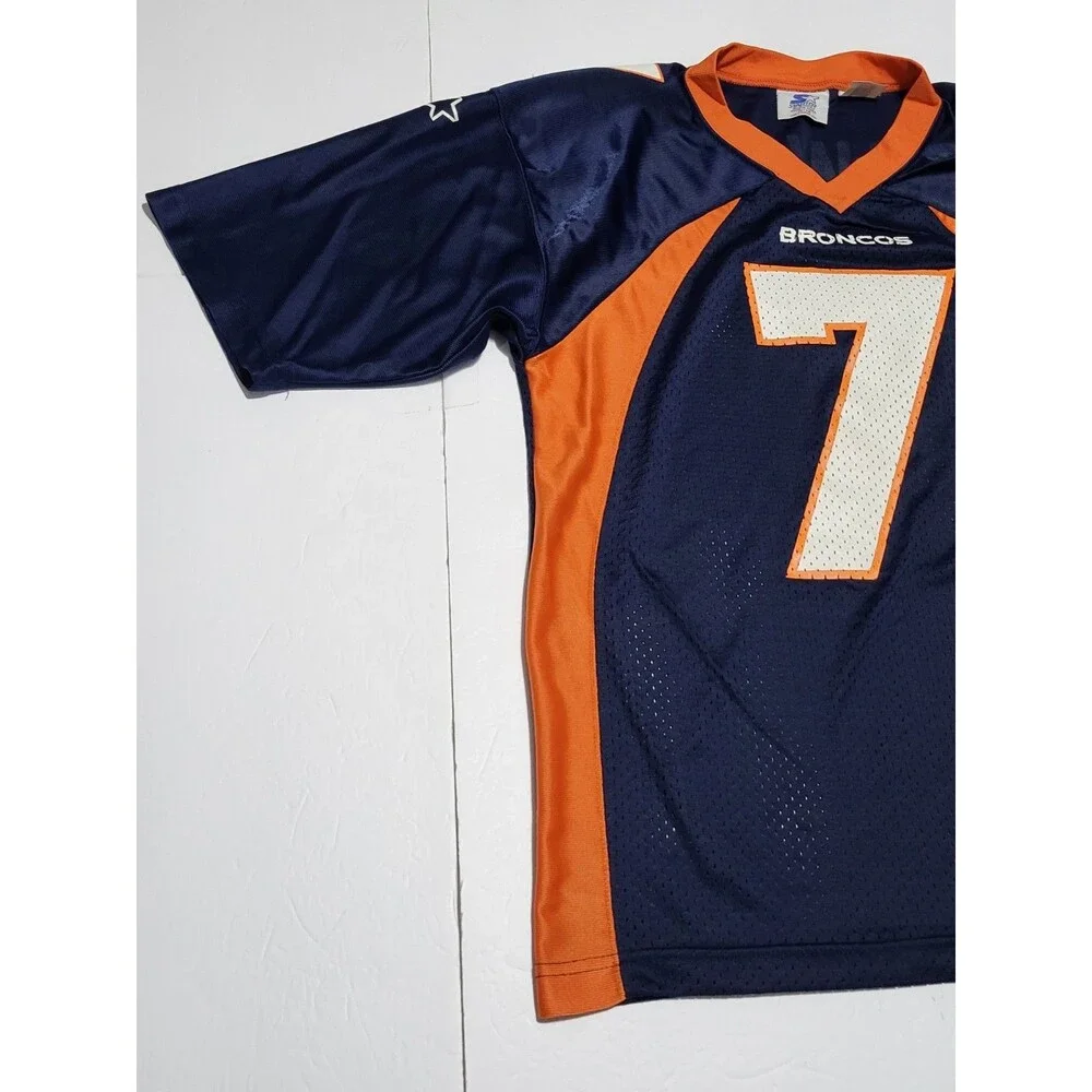 (#L3)  Denver Broncos NFL Football Jersey Men's Size Small Blue Short Sleeve